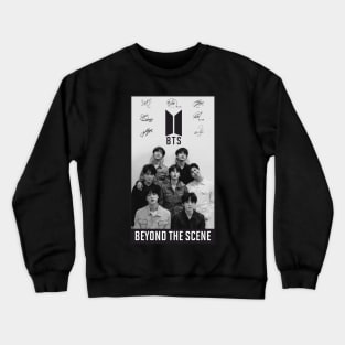 BTS BLACK AND WHITE Crewneck Sweatshirt